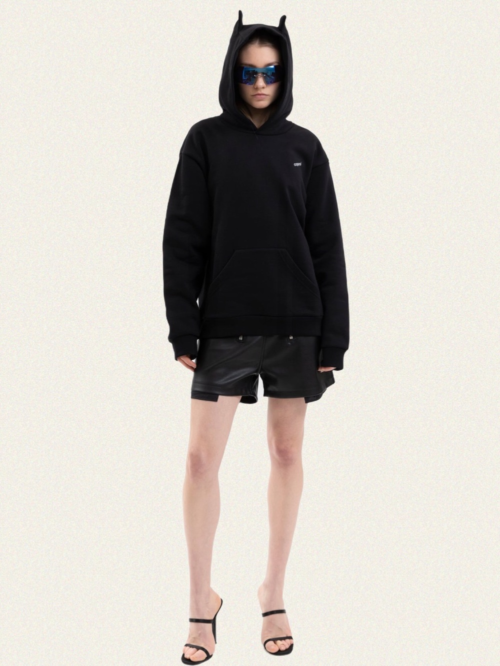 Coperni Black Horn Hoodie